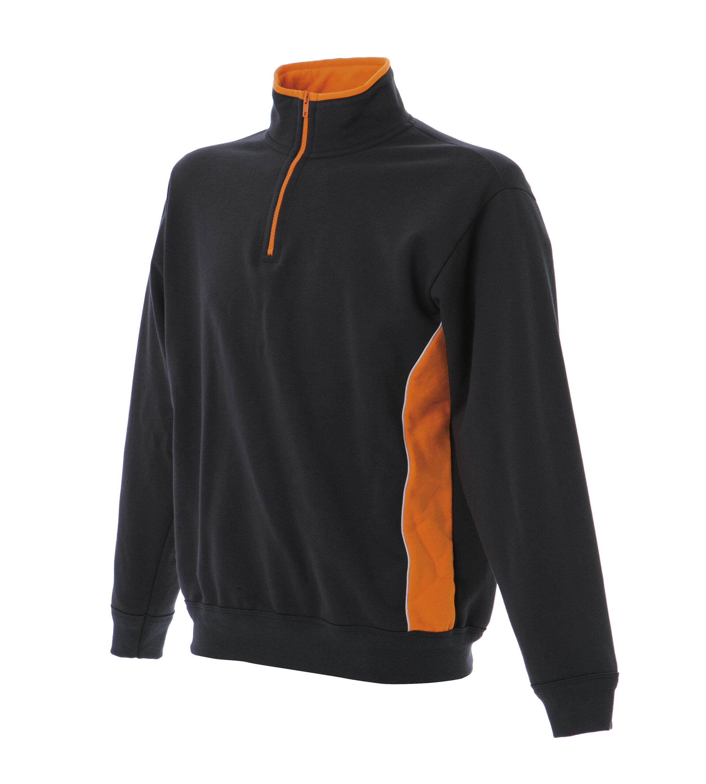 Felpa Bari Black/Orange