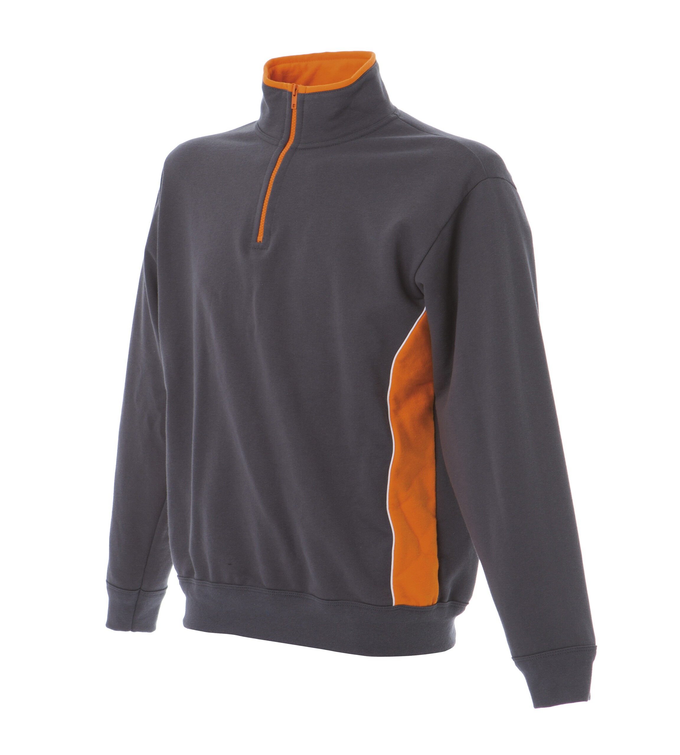Felpa Bari Grey/Orange