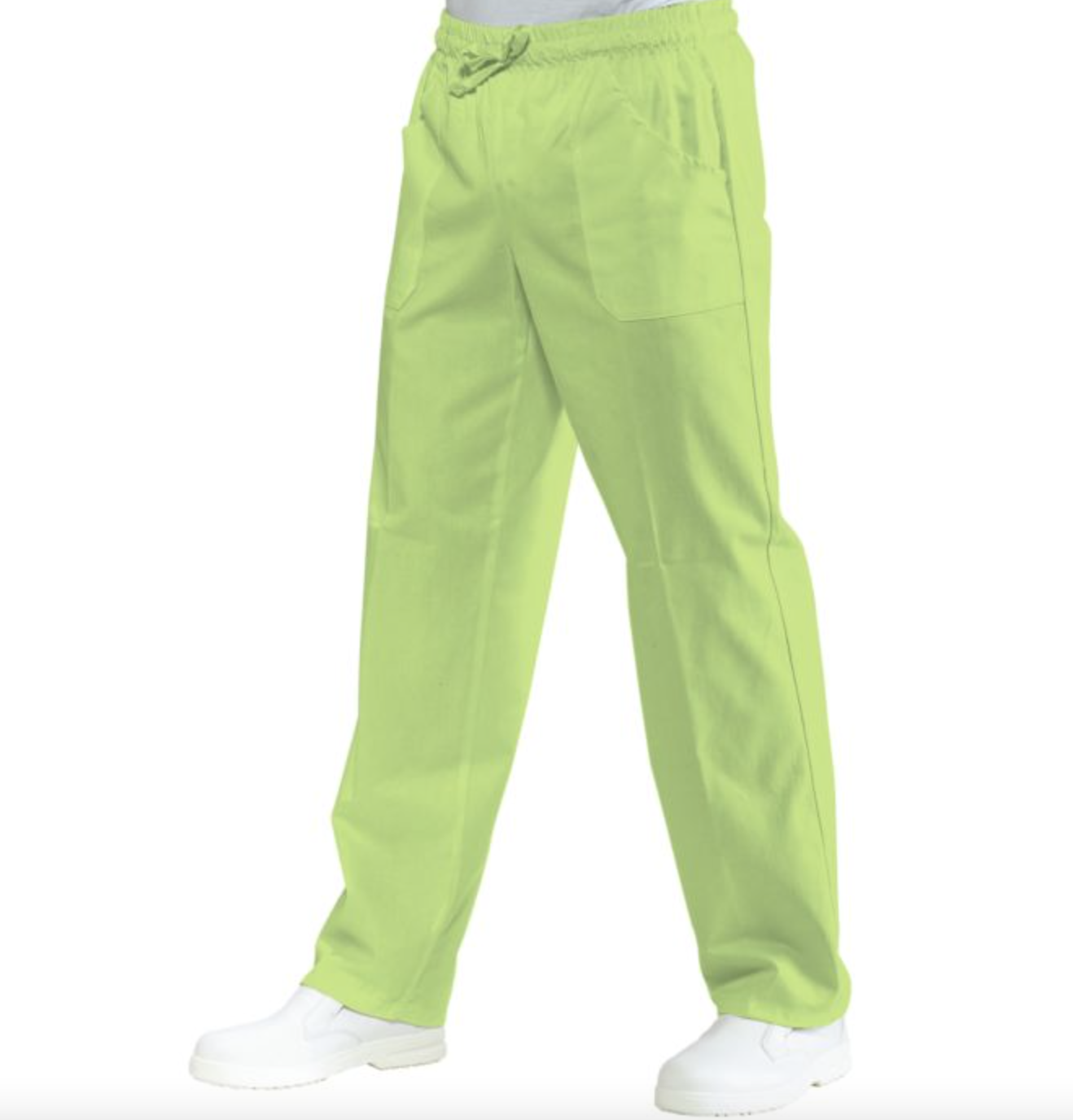 Pantalone con elastico Verde Mela